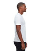 Threadfast Epic Unisex CVC T-Shirt SOLID WHITE ModelSide