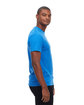 Threadfast Epic Unisex CVC T-Shirt HEATHER ROYAL ModelSide