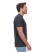 Threadfast Epic Unisex CVC T-Shirt HEATHER BLACK ModelSide