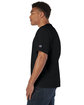 Champion 7 oz., Adult Heritage Jersey T-Shirt BLACK ModelSide