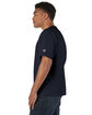 Champion 7 oz., Adult Heritage Jersey T-Shirt NAVY ModelSide