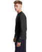 Champion Unisex Heritage Long-Sleeve T-Shirt BLACK ModelSide