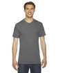 American Apparel Unisex Triblend Short-Sleeve Track T-Shirt  
