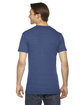 American Apparel Unisex Triblend Short-Sleeve Track T-Shirt TRI INDIGO ModelBack