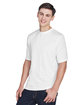Team 365 Men's Zone Performance T-Shirt WHITE ModelQrt