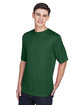 Team 365 Men's Zone Performance T-Shirt SPORT DARK GREEN ModelQrt
