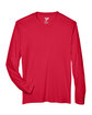 Team 365 Men's Zone Performance Long-Sleeve T-Shirt SPORT RED FlatFront