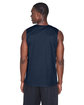 Team 365 Men's Zone Performance Muscle T-Shirt SPORT DARK NAVY ModelBack