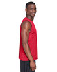 Team 365 Men's Zone Performance Muscle T-Shirt SPORT RED ModelSide