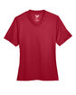 Team 365 Ladies' Zone Performance T-Shirt SPORT SCRLET RED FlatFront