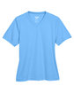 Team 365 Ladies' Zone Performance T-Shirt SPORT LIGHT BLUE FlatFront