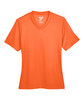 Team 365 Ladies' Zone Performance T-Shirt SPORT ORANGE FlatFront