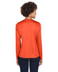 Team 365 Ladies' Zone Performance Long-Sleeve T-Shirt SPORT ORANGE ModelBack