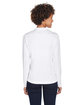 Team 365 Ladies' Zone Performance Long-Sleeve T-Shirt WHITE ModelBack