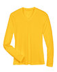 Team 365 Ladies' Zone Performance Long-Sleeve T-Shirt SP ATHLETIC GOLD FlatFront
