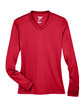 Team 365 Ladies' Zone Performance Long-Sleeve T-Shirt SPORT RED FlatFront