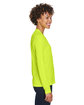 Team 365 Ladies' Zone Performance Long-Sleeve T-Shirt SAFETY YELLOW ModelSide