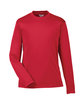 Team 365 Youth Zone Performance Long-Sleeve T-Shirt SPORT RED OFFront