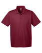Team 365 Men's Command Snag Protection Polo SPORT MAROON OFFront