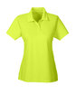 Team 365 Ladies' Command Snag Protection Polo SAFETY YELLOW OFFront