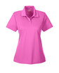 Team 365 Ladies' Command Snag Protection Polo SPRT CHRITY PINK OFFront