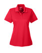 Team 365 Ladies' Command Snag Protection Polo SPORT RED OFFront