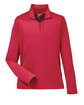 Team 365 Youth Zone Performance Quarter-Zip SPORT RED OFFront