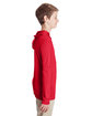 Team 365 Youth Zone Performance Hooded T-Shirt SPORT RED ModelSide