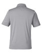 Team 365 Men's Zone Sonic Heather Performance Polo ATHLETIC HEATHER OFBack