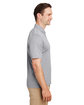 Team 365 Men's Zone Sonic Heather Performance Polo ATHLETIC HEATHER ModelSide