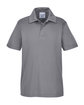Team 365 Youth Zone Performance Polo SPORT GRAPHITE OFFront