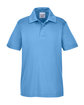 Team 365 Youth Zone Performance Polo SPORT LIGHT BLUE OFFront
