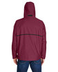Team 365 Adult Conquest Jacket with Mesh Lining SPORT MAROON ModelBack