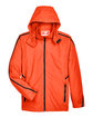 Team 365 Adult Conquest Jacket with Mesh Lining SPORT ORANGE FlatFront