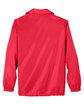 Team 365 Adult Zone Protect Coaches Jacket SPORT RED FlatBack