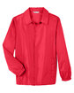 Team 365 Adult Zone Protect Coaches Jacket SPORT RED FlatFront