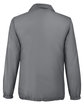 Team 365 Adult Zone Protect Coaches Jacket SPORT GRAPHITE OFBack