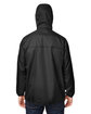 Team 365 Adult Zone Protect Packable Anorak Jacket BLACK ModelBack
