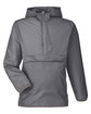 Team 365 Adult Zone Protect Packable Anorak SPORT GRAPHITE OFFront