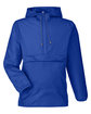 Team 365 Adult Zone Protect Packable Anorak Jacket SPORT ROYAL OFFront