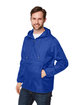 Team 365 Adult Zone Protect Packable Anorak Jacket SPORT ROYAL ModelQrt