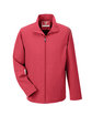 Team 365 Men's Leader Soft Shell Jacket SPORT RED OFFront