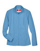 Team 365 Ladies' Leader Soft Shell Jacket SPORT LIGHT BLUE FlatFront
