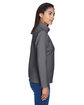 Team 365 Ladies' Leader Soft Shell Jacket SPORT GRAPHITE ModelSide