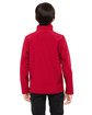 Team 365 Youth Leader Soft Shell Jacket SPORT RED ModelBack
