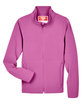 Team 365 Youth Leader Soft Shell Jacket SP CHARITY PINK FlatFront