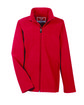 Team 365 Youth Leader Soft Shell Jacket SPORT RED OFFront
