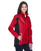 Team 365 Ladies' Dominator Waterproof Jacket SPORT RED ModelQrt