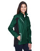 Team 365 Ladies' Dominator Waterproof Jacket SPORT FOREST ModelQrt