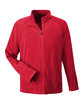 Team 365 Men's Campus Microfleece Jacket SPORT RED OFFront